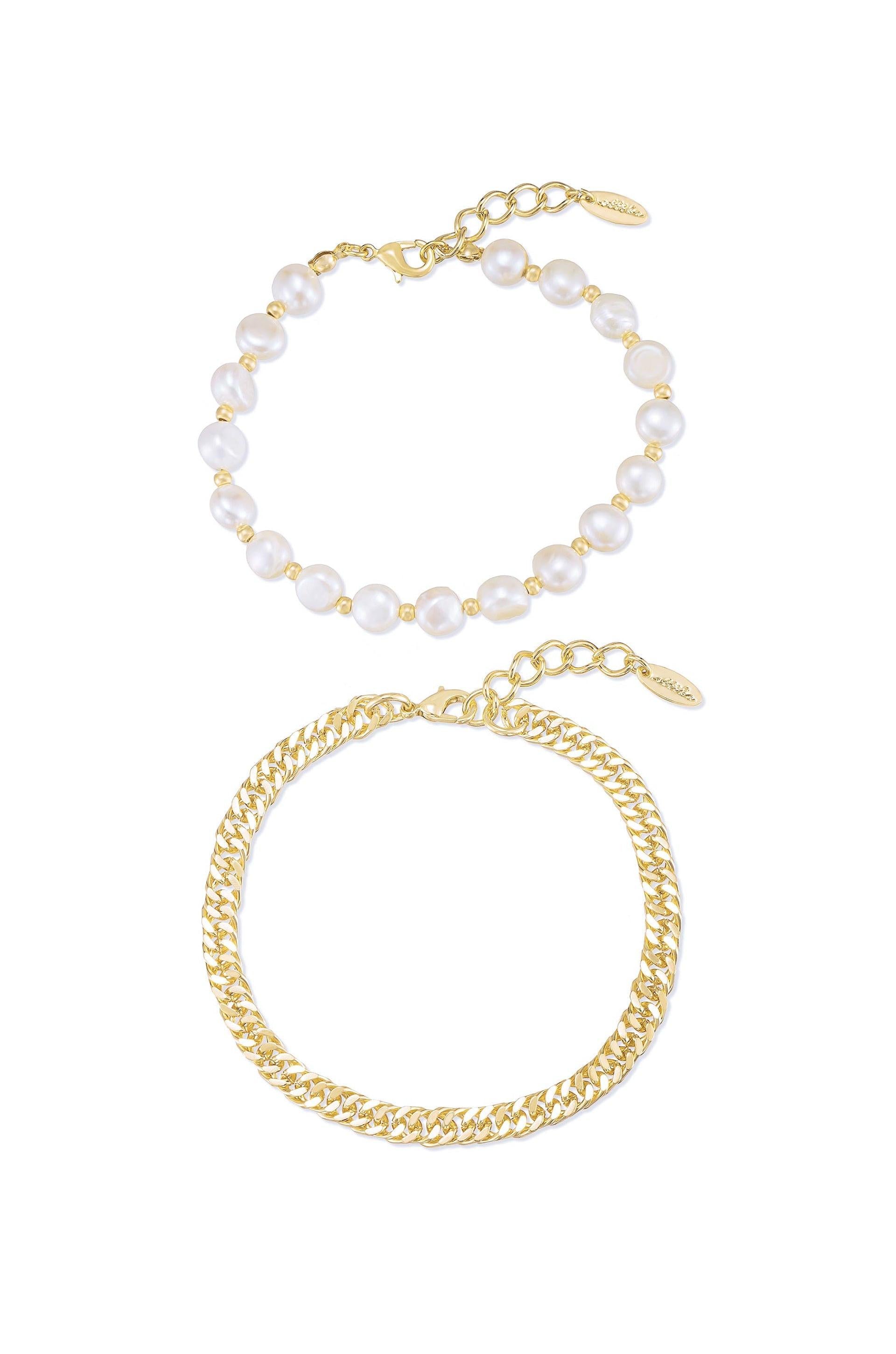 Pearl Party Anklet.