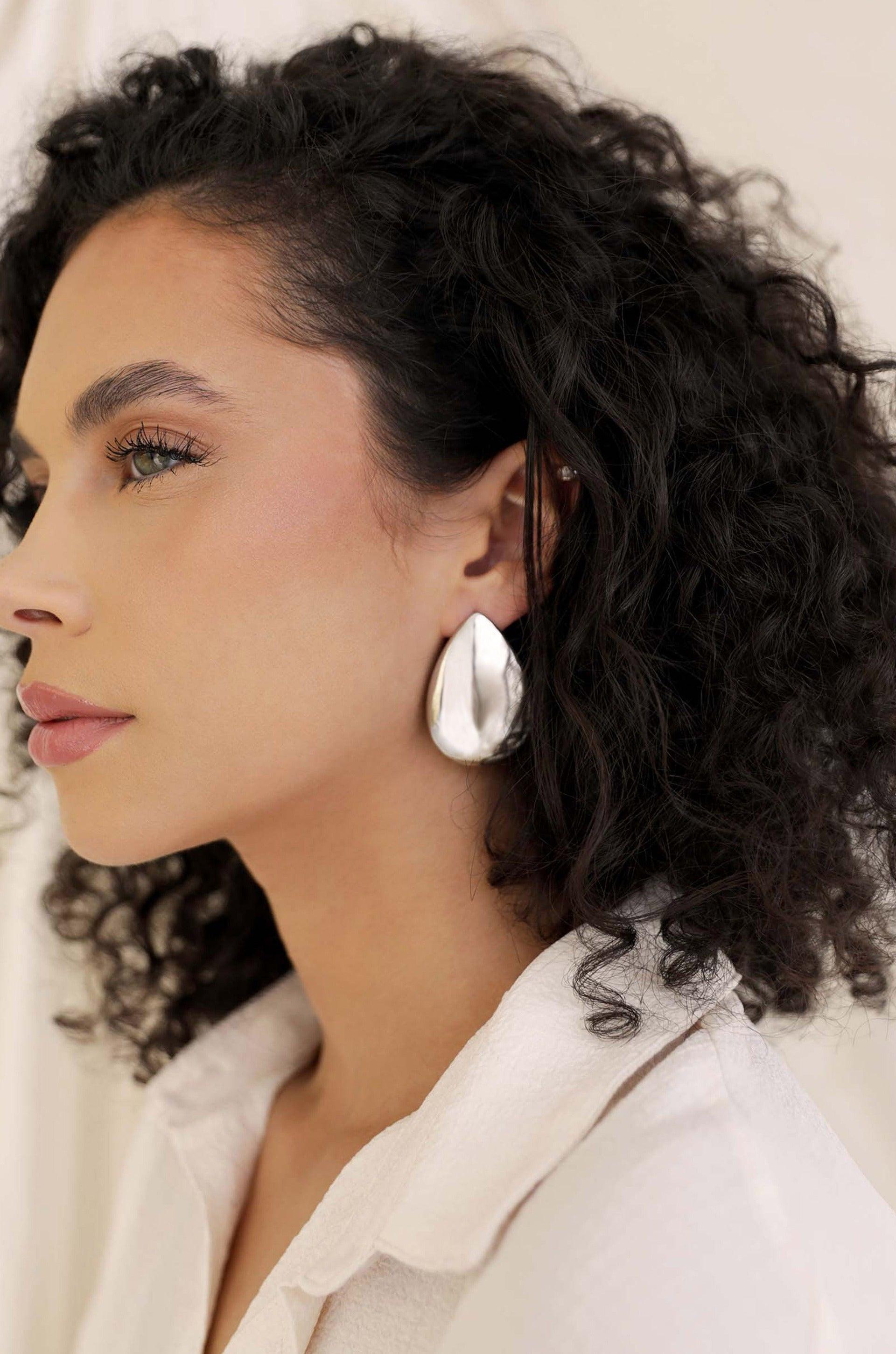 Statement Tear Drop Earrings - Flying Tomato - Earrings - Ettika
