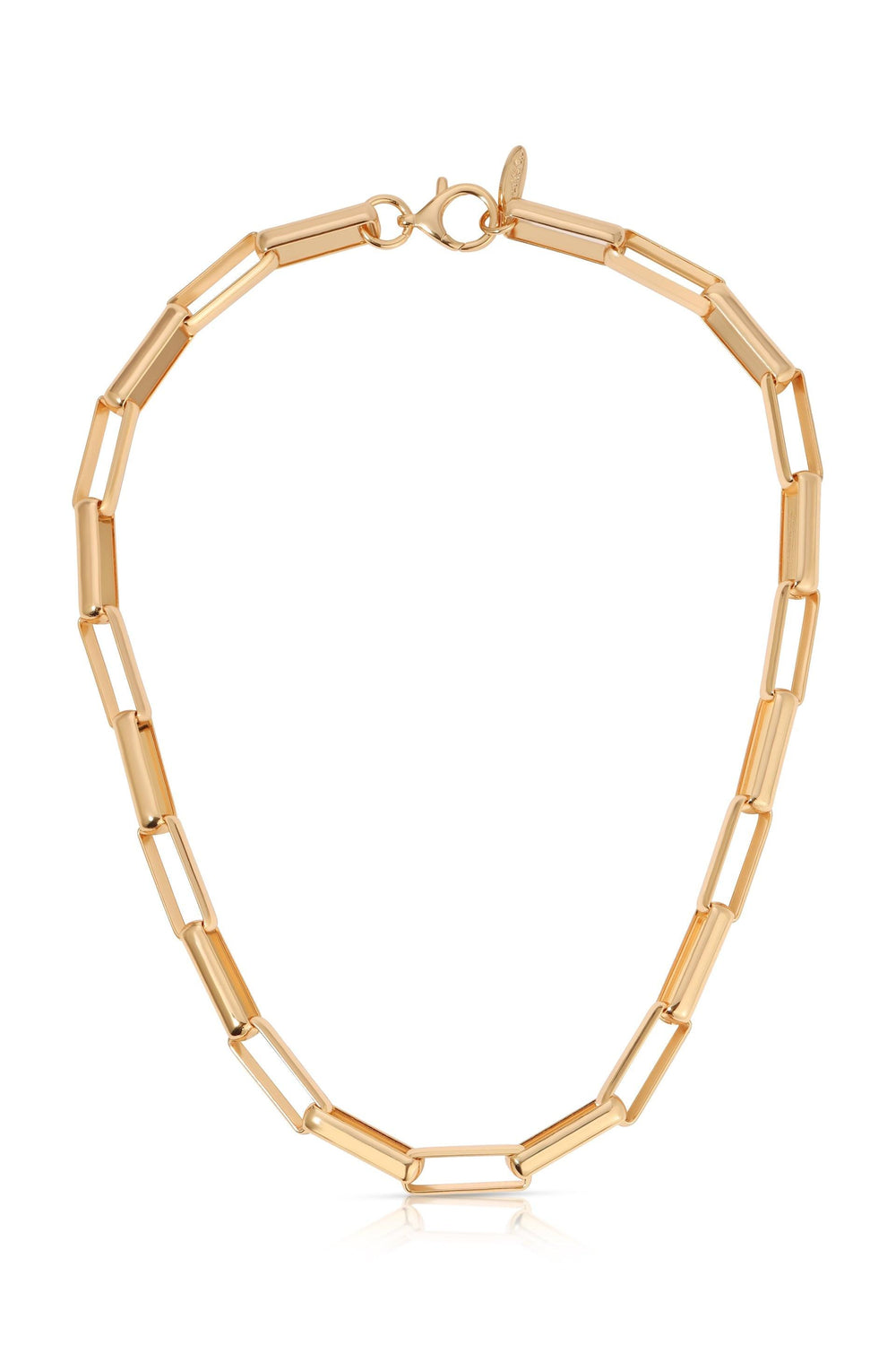 Rectangular Link Necklace - Flying Tomato - Necklaces - Ettika