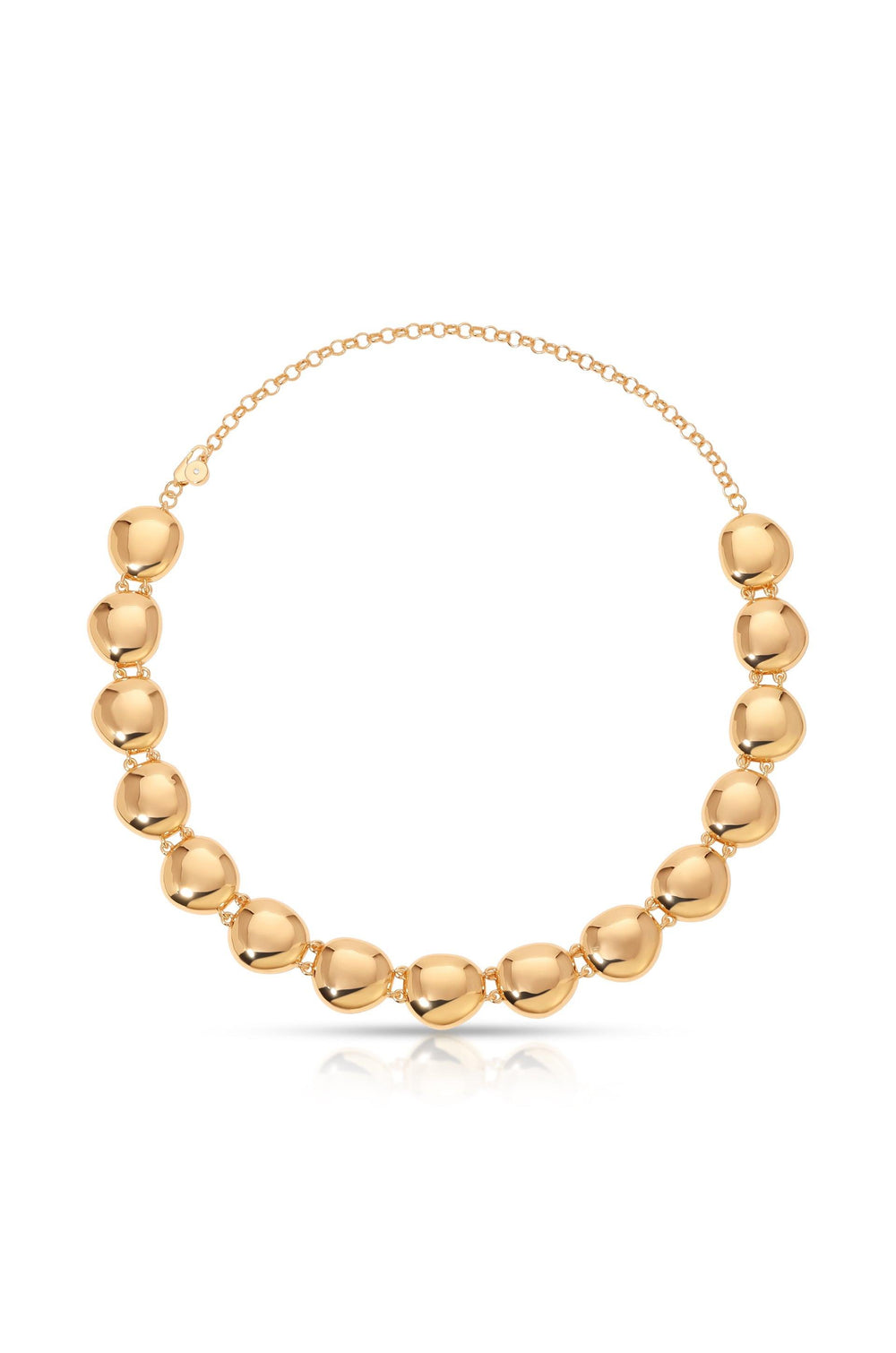 Polished Pebble Choker Necklace - Flying Tomato - Necklaces - Ettika