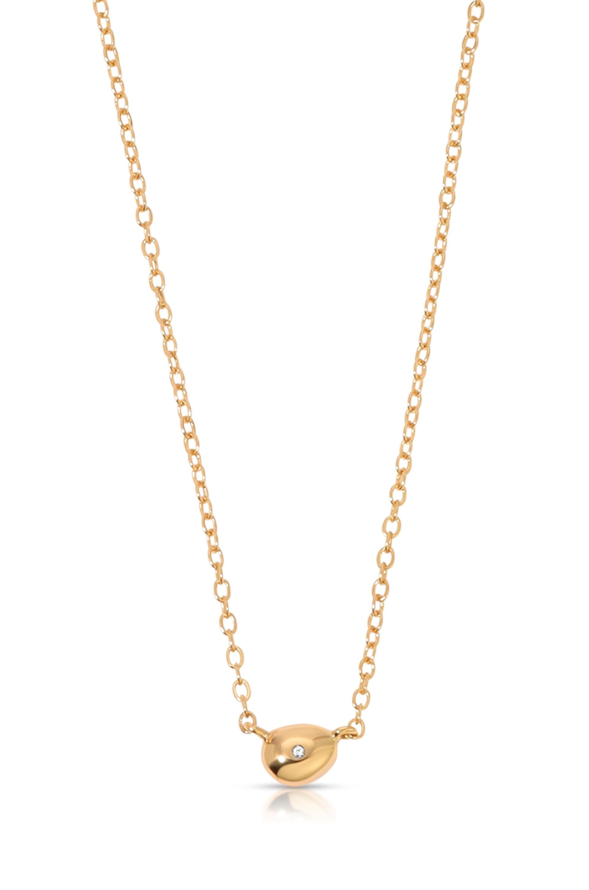 Polished Dainty Pebble Necklace - Flying Tomato - Necklaces - Ettika