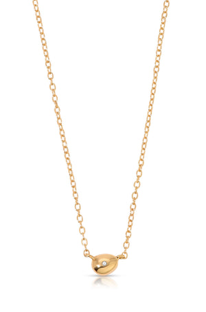 Polished Dainty Pebble Necklace - Flying Tomato - Necklaces - Ettika