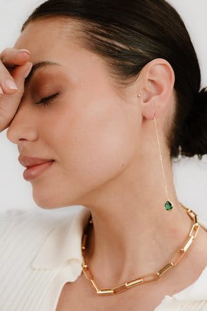 Rectangular Link Necklace - Flying Tomato - Necklaces - Ettika