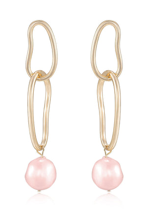 Mara Dangle Pearl Earrings - Flying Tomato - Earrings - Ettika