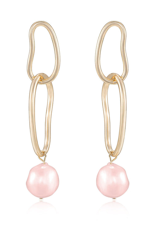 Mara Dangle Pearl Earrings - Flying Tomato - Earrings - Ettika