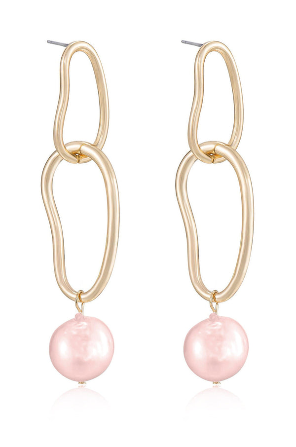 Mara Dangle Pearl Earrings - Flying Tomato - Earrings - Ettika