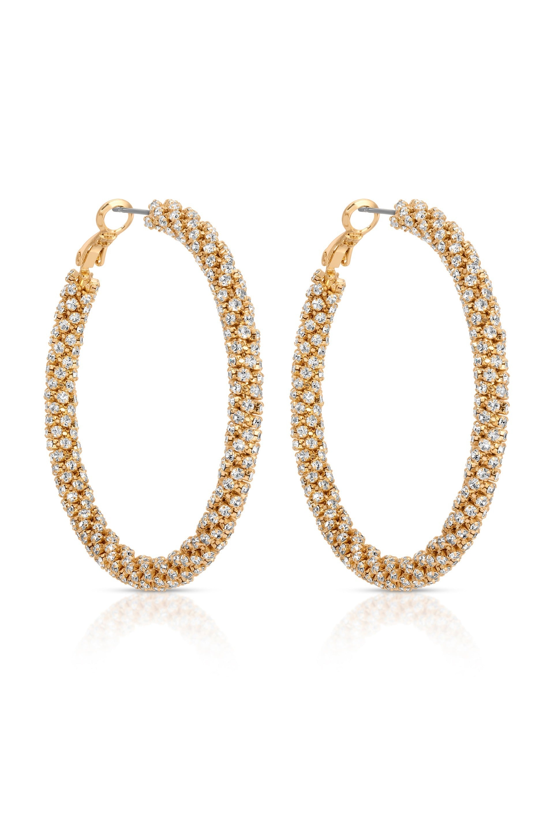 Rope Chain Hoops