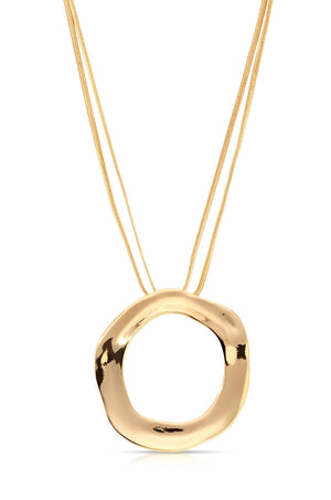 Open Circle Necklace - Flying Tomato - Necklaces - Ettika