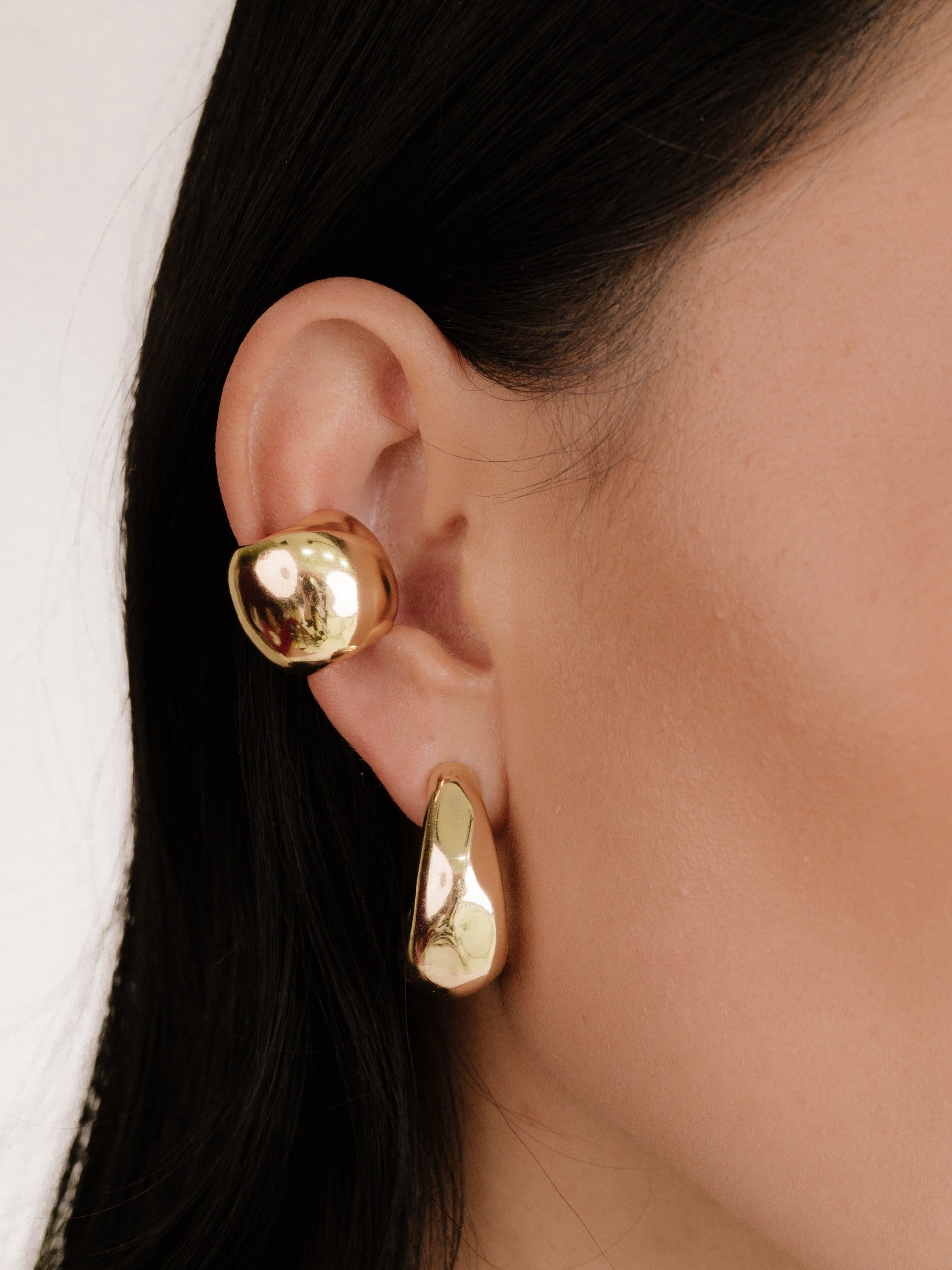 Chunky Metal Ear Cuff