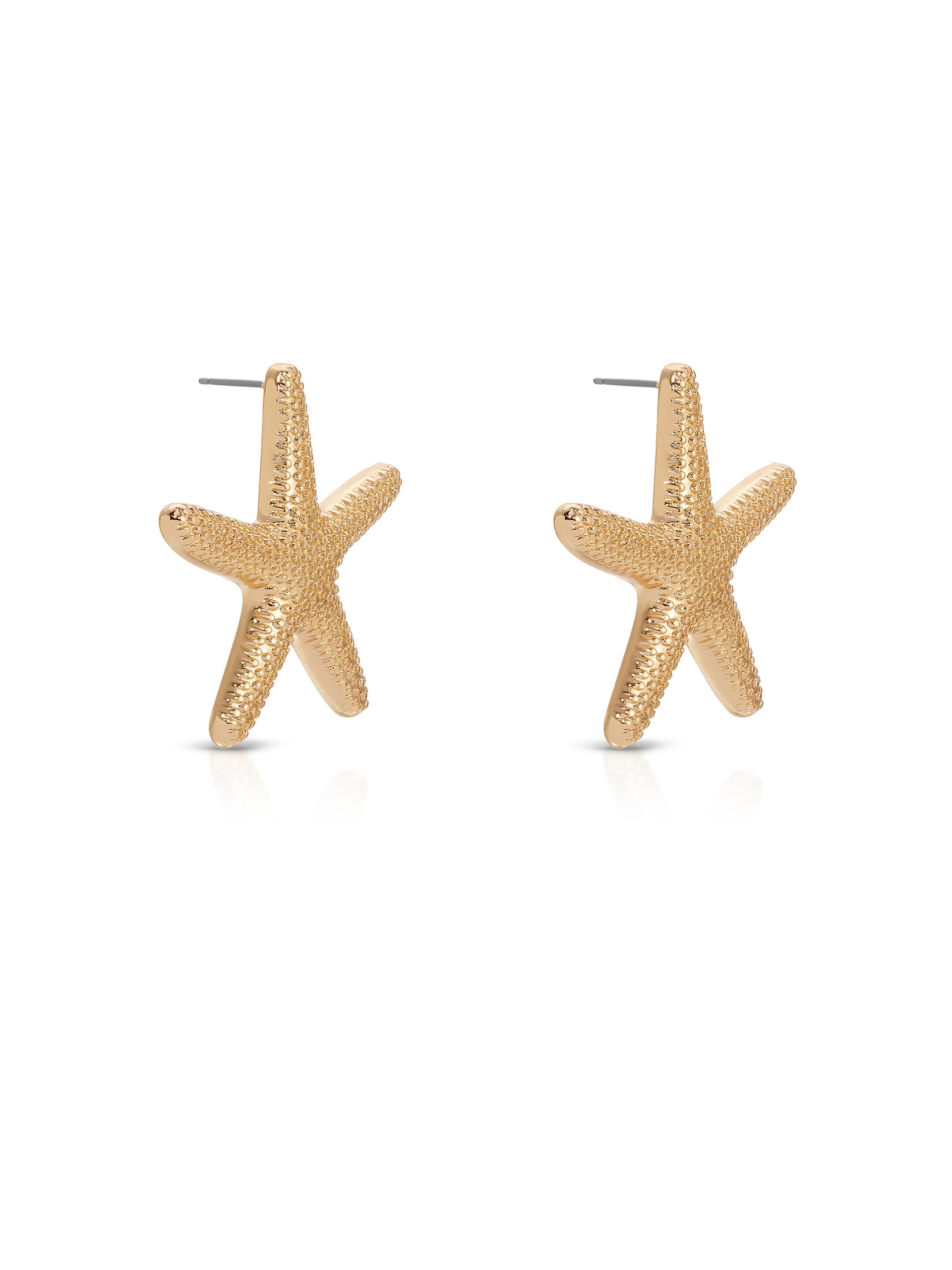 Statement Starfish Stud Earrings