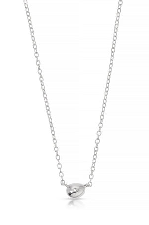 Polished Dainty Pebble Necklace - Flying Tomato - Necklaces - Ettika