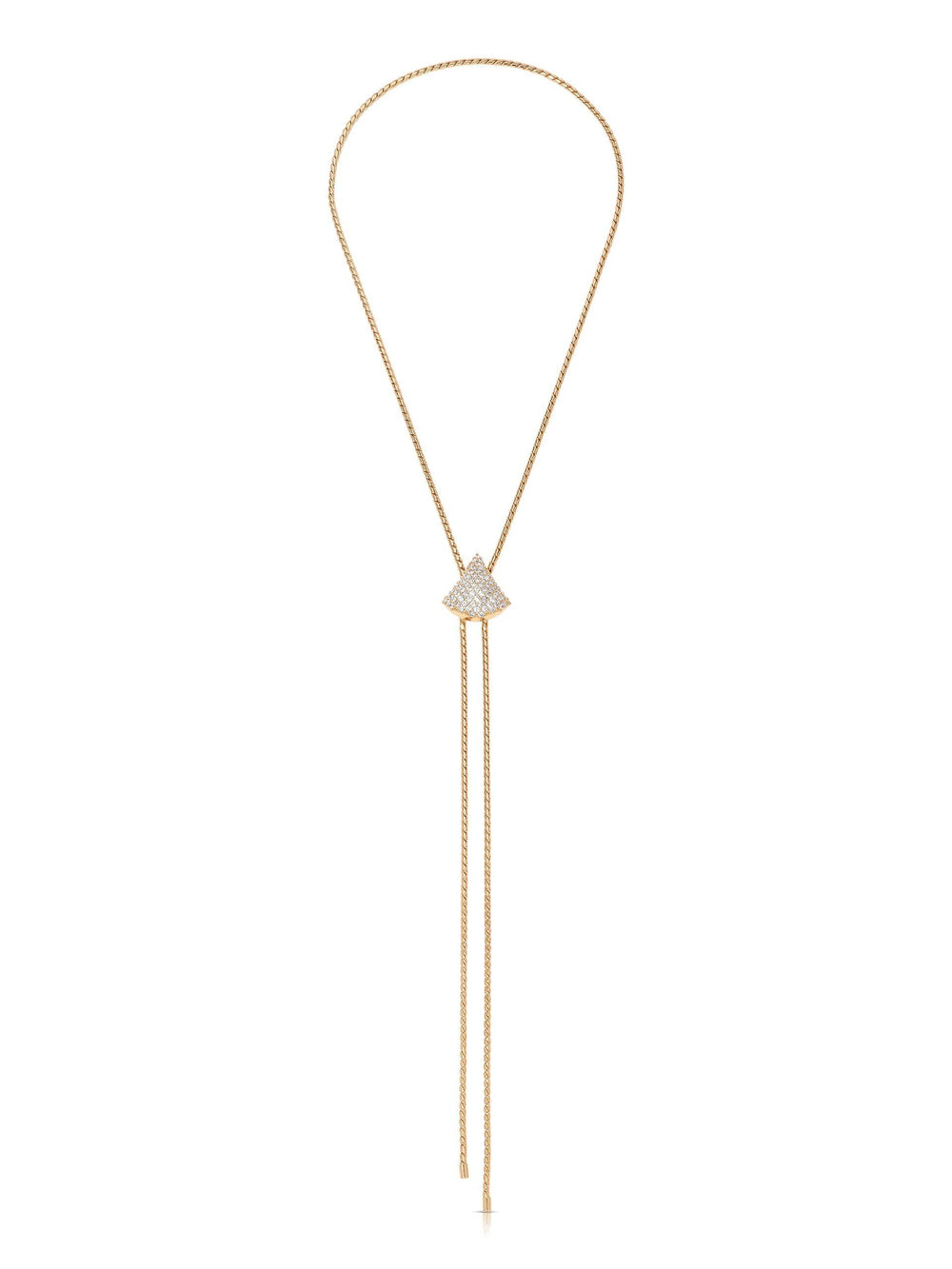 Pavé Shine Bolo Necklace - Flying Tomato - Necklaces - Ettika