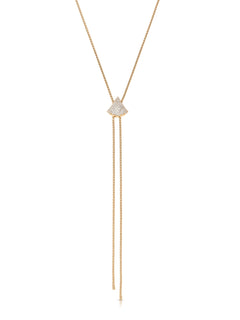 Pavé Shine Bolo Necklace - Flying Tomato - Necklaces - Ettika