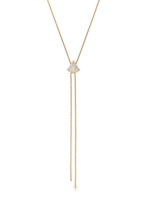 Pavé Shine Bolo Necklace - Flying Tomato - Necklaces - Ettika