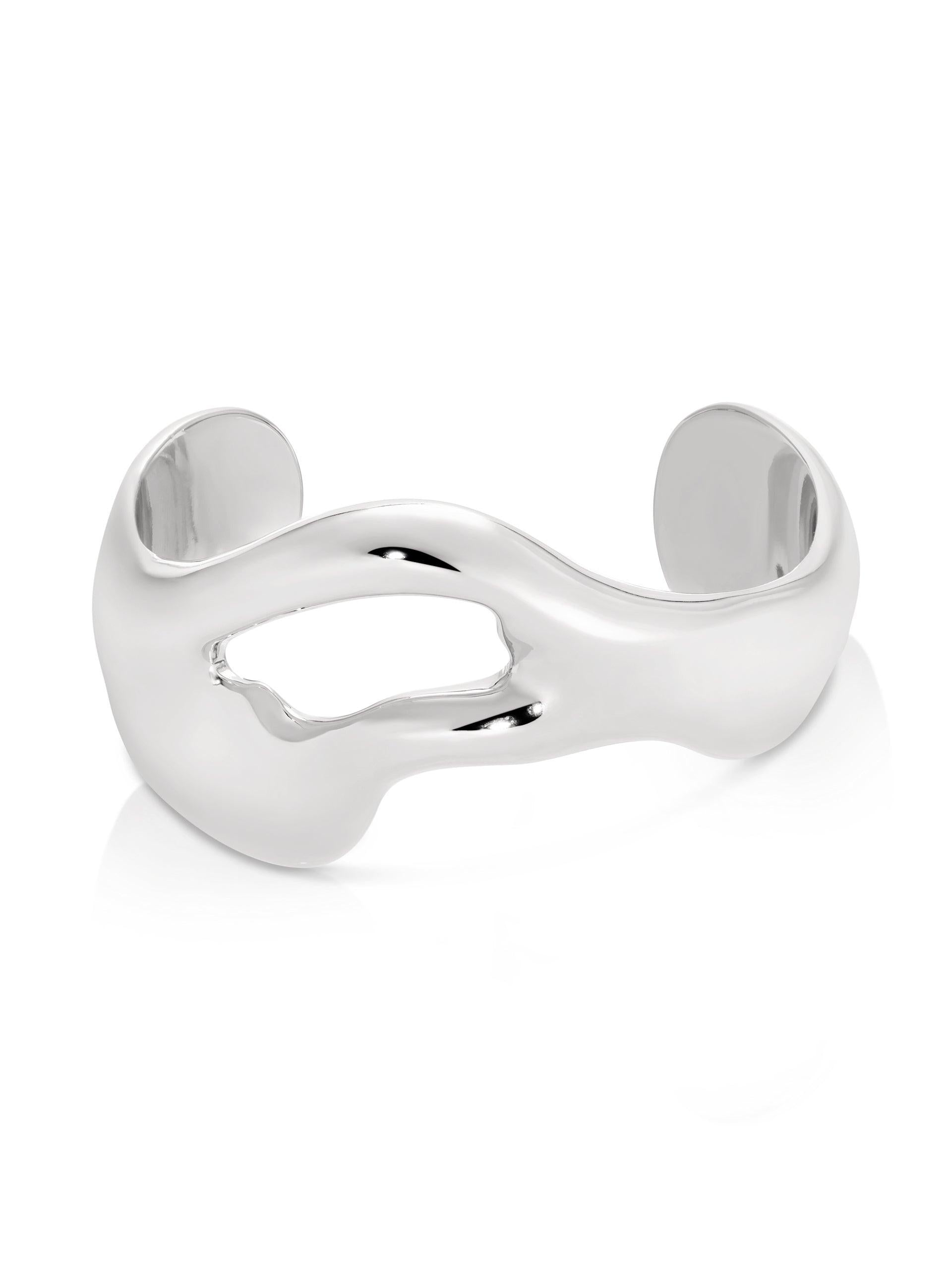Open Abstract Cuff - Flying Tomato - Cuffs and Bangles - Ettika