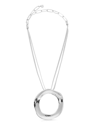 Open Circle Necklace - Flying Tomato - Necklaces - Ettika
