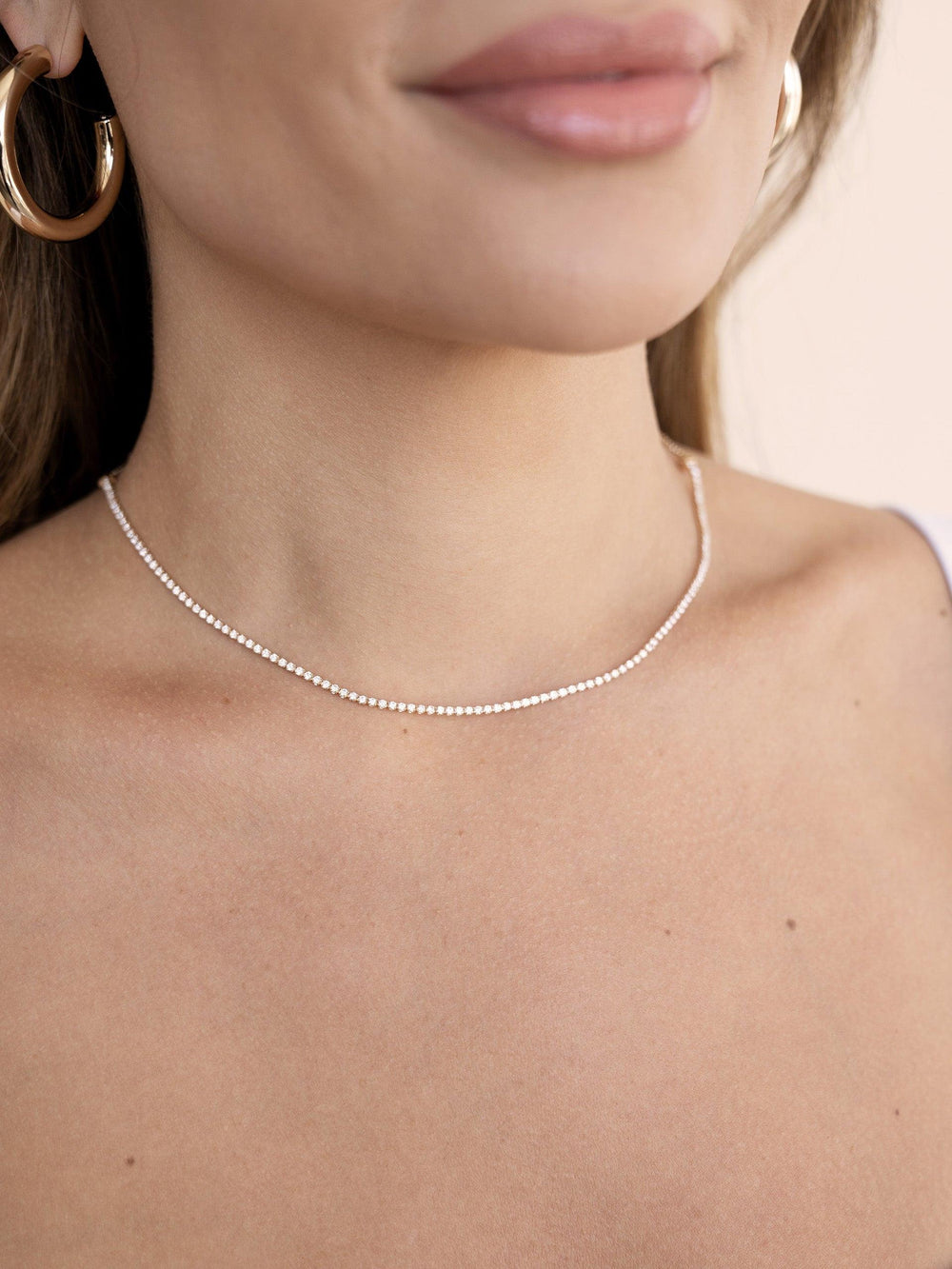 Adjustable Box Chain Necklace - Flying Tomato - Necklaces - Ettika