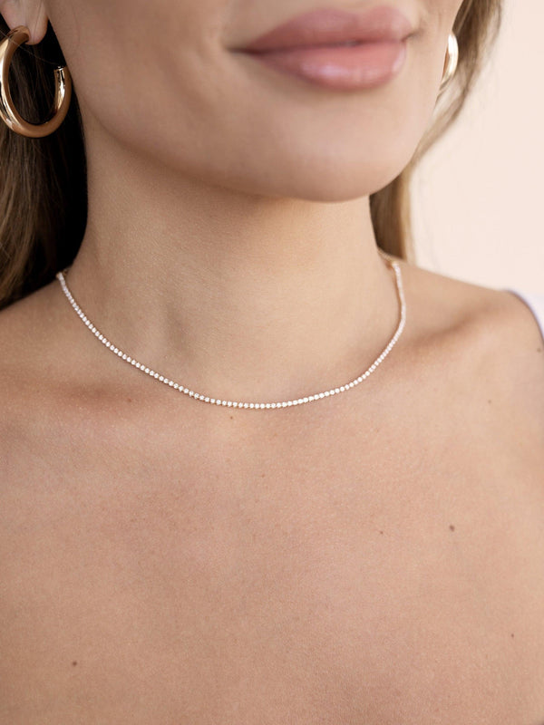 Adjustable Box Chain Necklace - Flying Tomato - Necklaces - Ettika