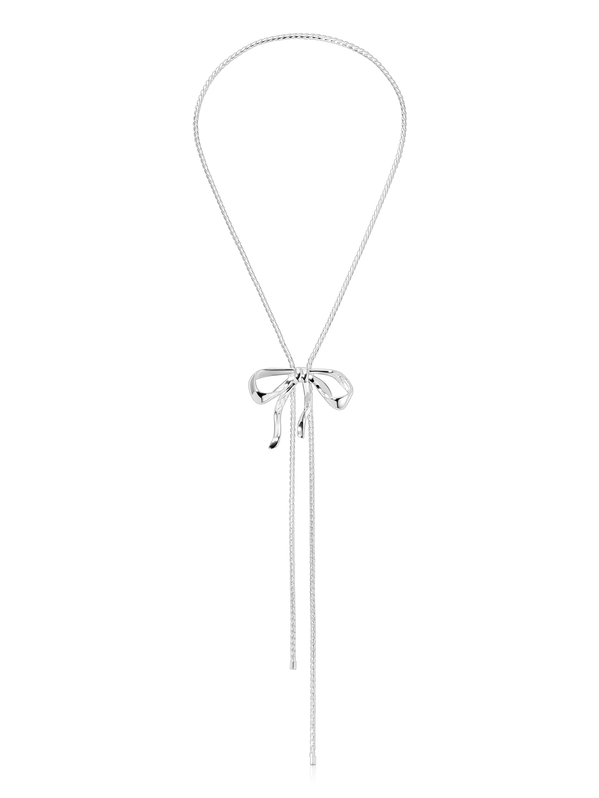 Bow Organica Bolo Necklace - Flying Tomato - Necklaces - Ettika