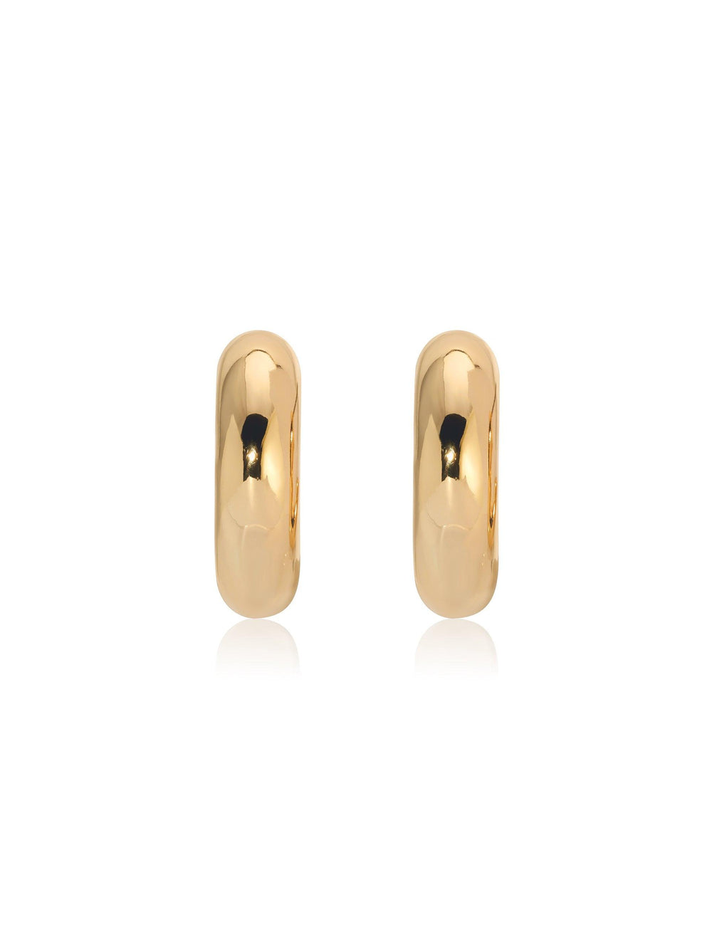 Mini Thick Classic Hoops.