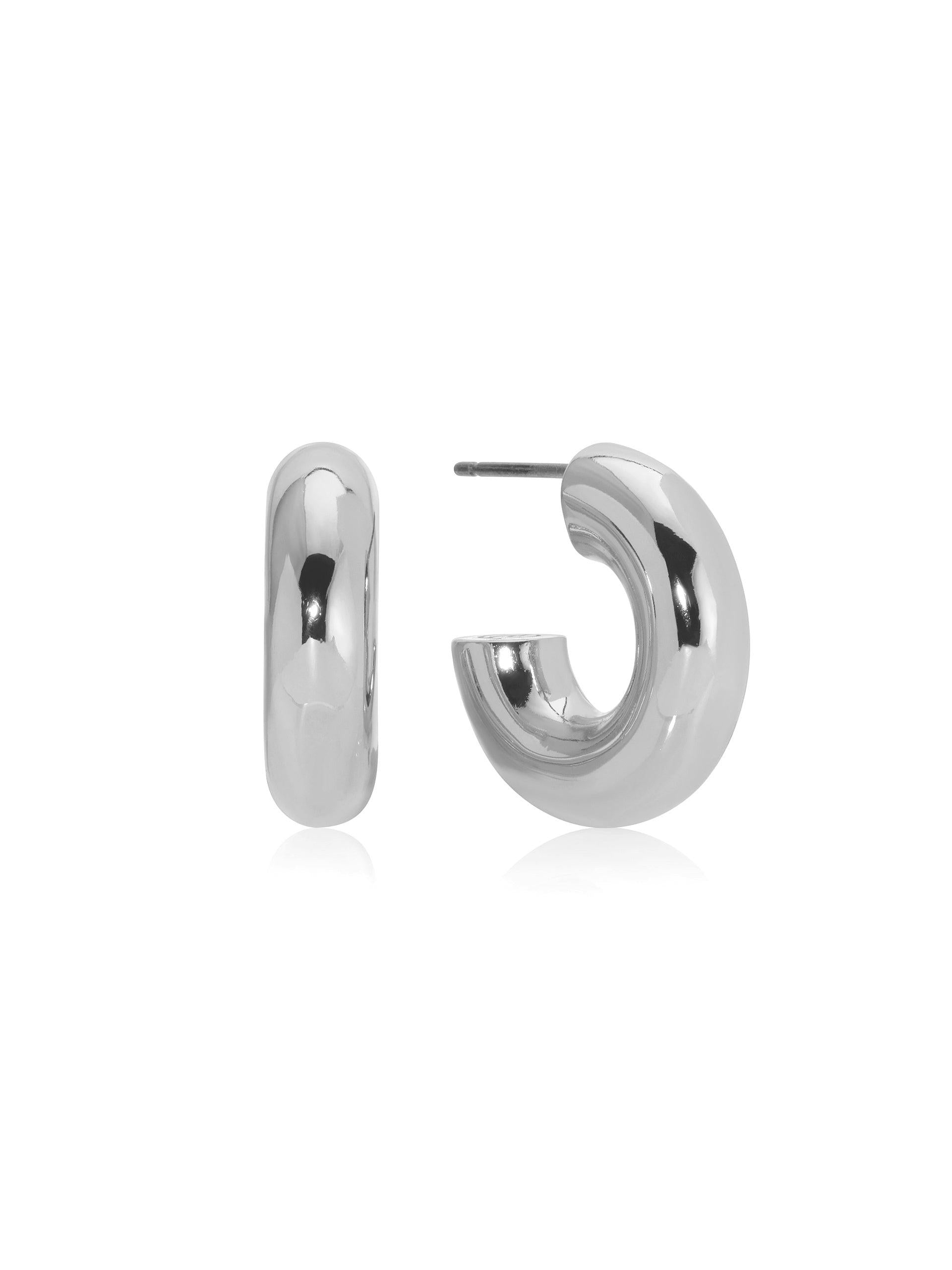 Mini Thick Classic Hoops.