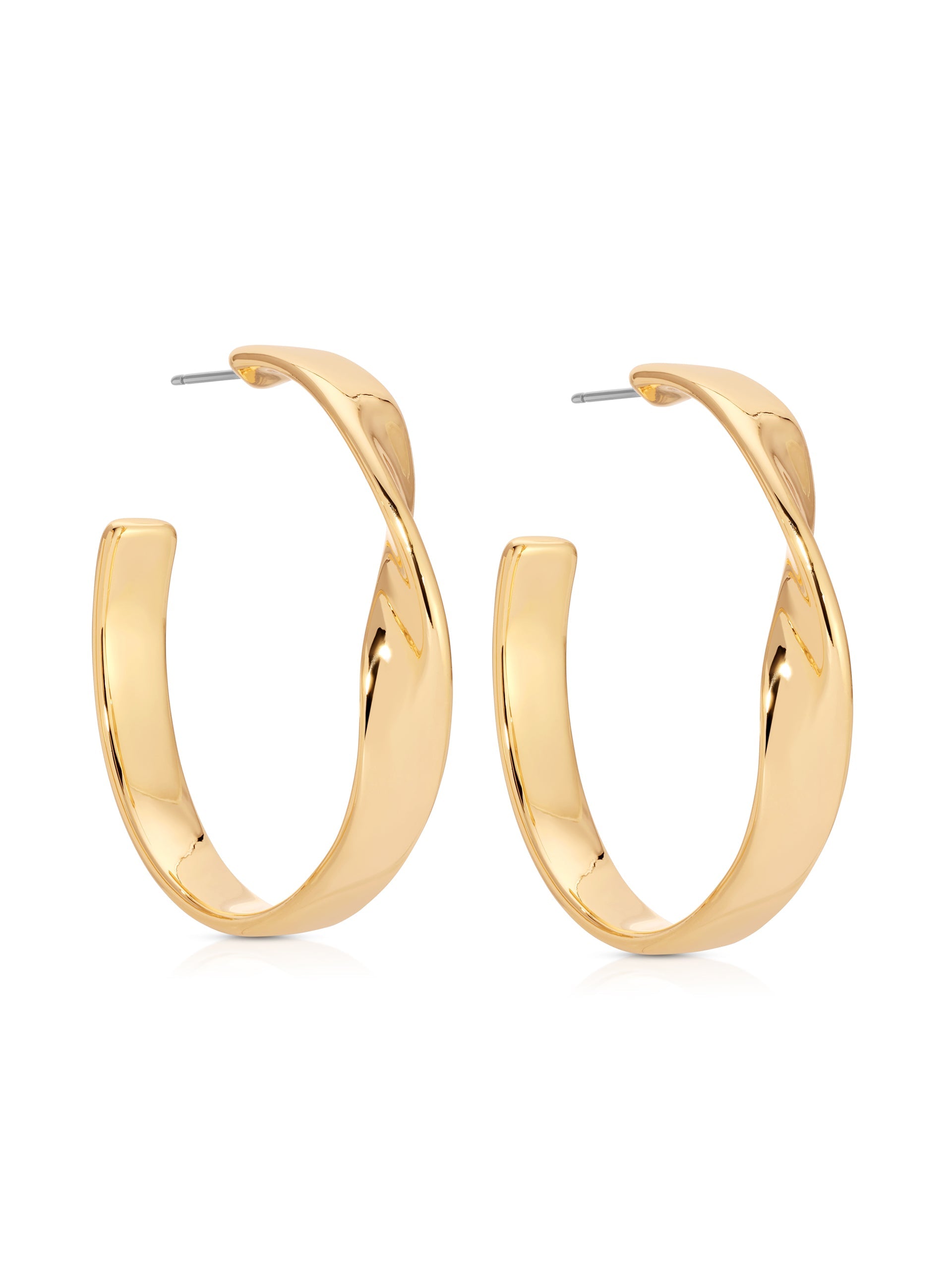 Heirloom Twist Medium Hoops