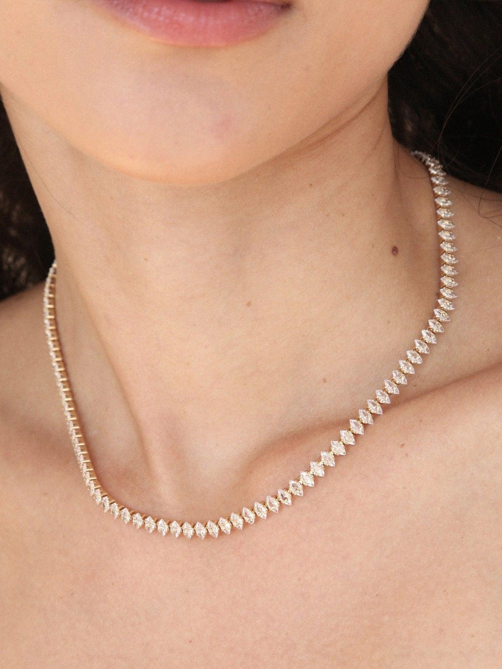 Marquise Necklace - Flying Tomato - Necklaces - Ettika