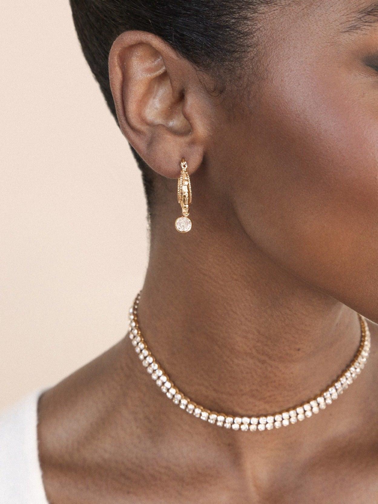 Boho Golden Hoop Earrings - Flying Tomato - Earrings - Ettika