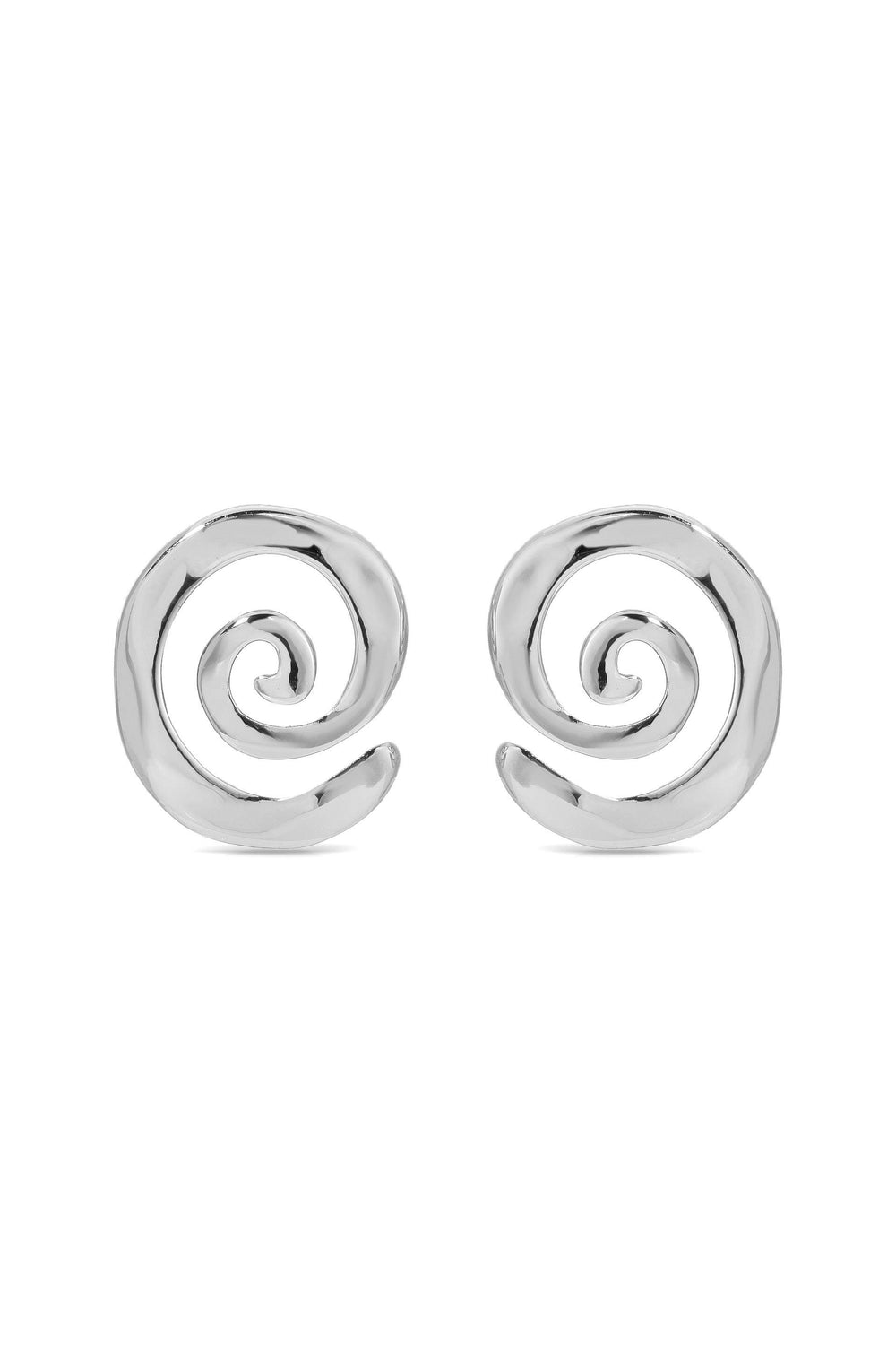 Aura Swirl Studs - Flying Tomato - Earrings - Ettika