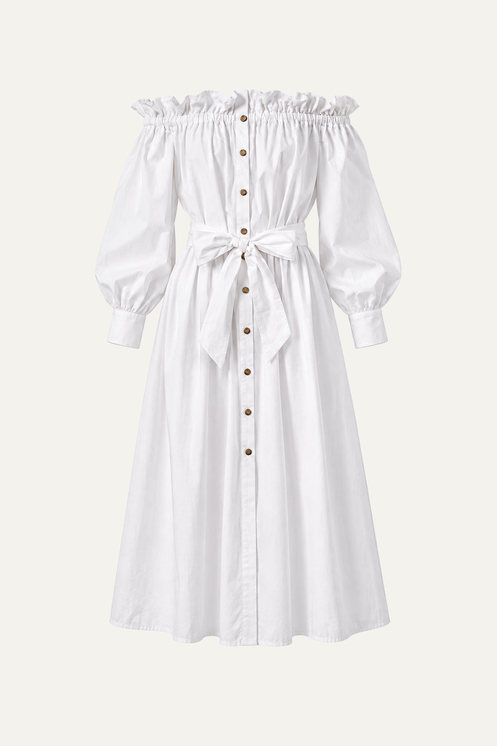 YOU'RE JUST MY TYPE WOVEN MIDI DRESS