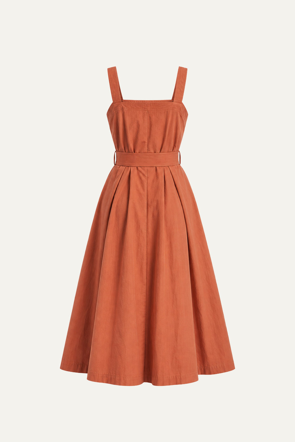CALIFORNIA DREAMING WOVEN MIDI DRESS