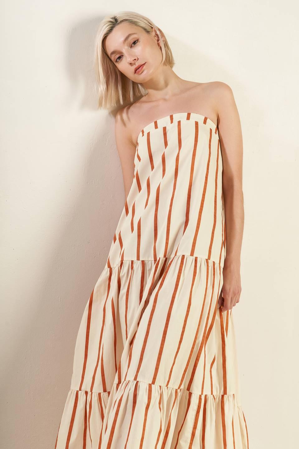 SWEET REMINISCENCE WOVEN MAXI DRESS - Flying Tomato - DRESSES - Freemarket