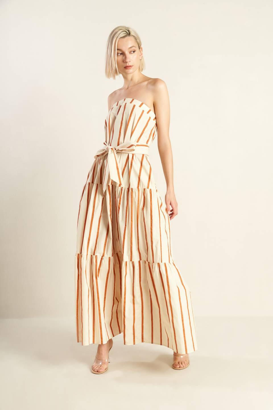 SWEET REMINISCENCE WOVEN MAXI DRESS - Flying Tomato - DRESSES - Freemarket