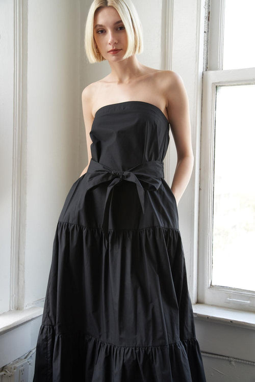 GIRLS JUST WANNA HAVE WOVEN MAXI DRESS.