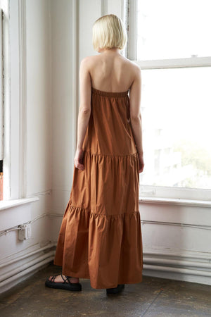 GIRLS JUST WANNA HAVE WOVEN MAXI DRESS.