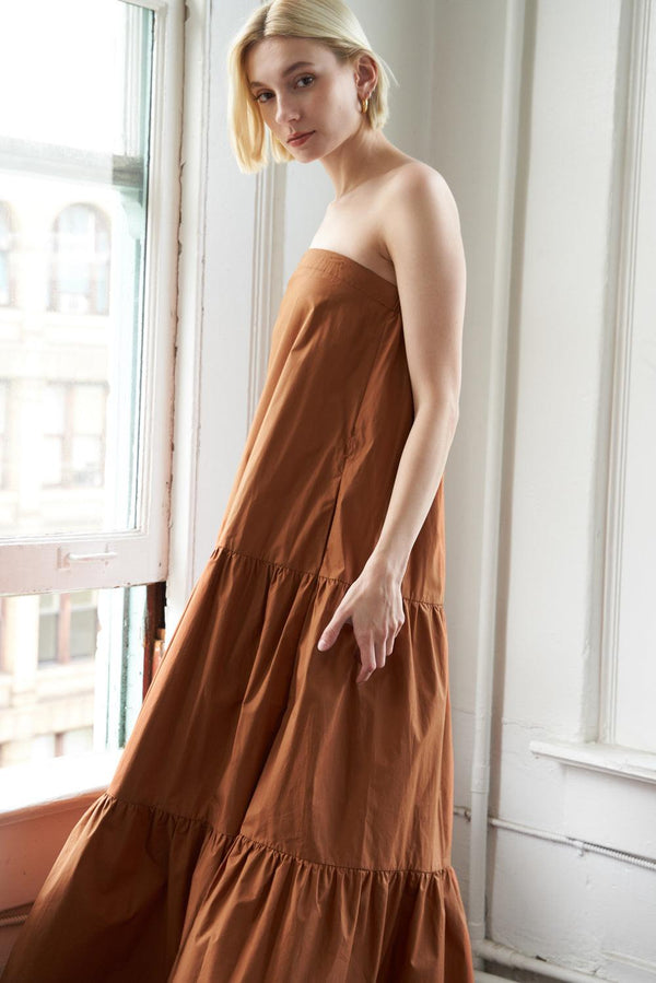 GIRLS JUST WANNA HAVE WOVEN MAXI DRESS.
