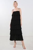 AMERICAN COWGIRL WOVEN MIDI DRESS.