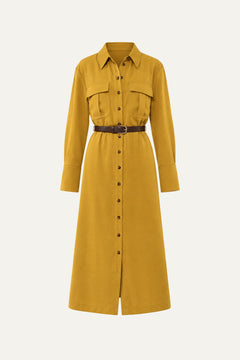 STATE OF BLISS WOVEN MIDI DRESS