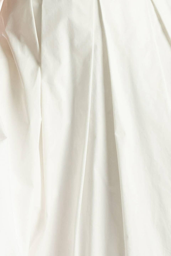 DREAMY IMPRESSION WOVEN MIDI DRESS.