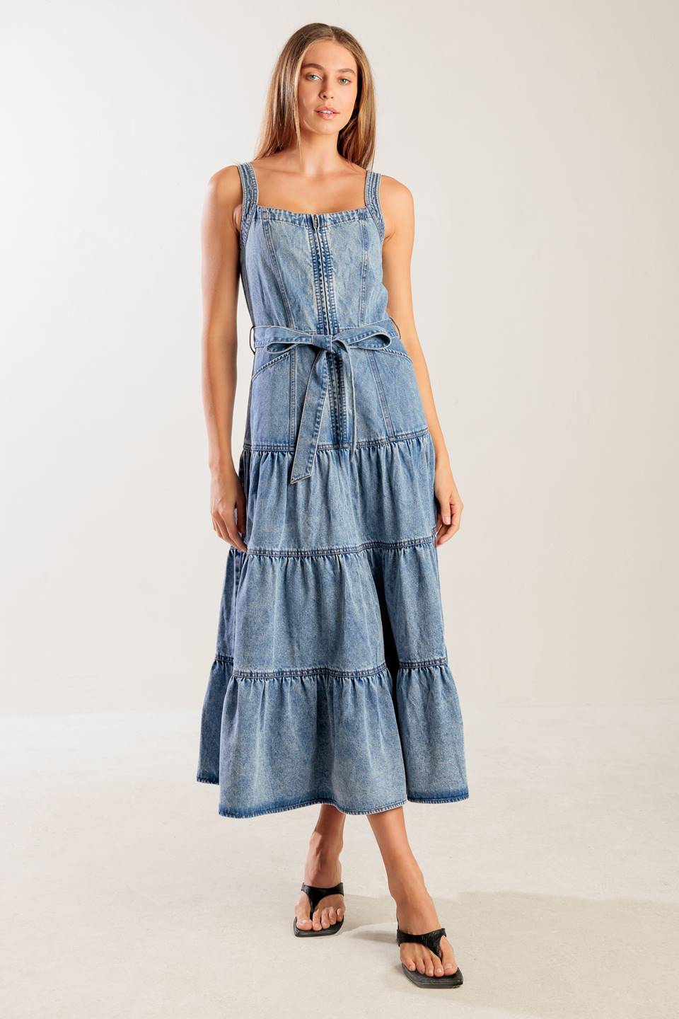 Sunshine State of Mind Indigo Denim Dress L FREEMARKET Indigo / S Sunshine State of Mind Indigo Denim Dress L FREEMARKET Indigo / S