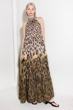 ENDLESS DEVOTION WOVEN MAXI DRESS.