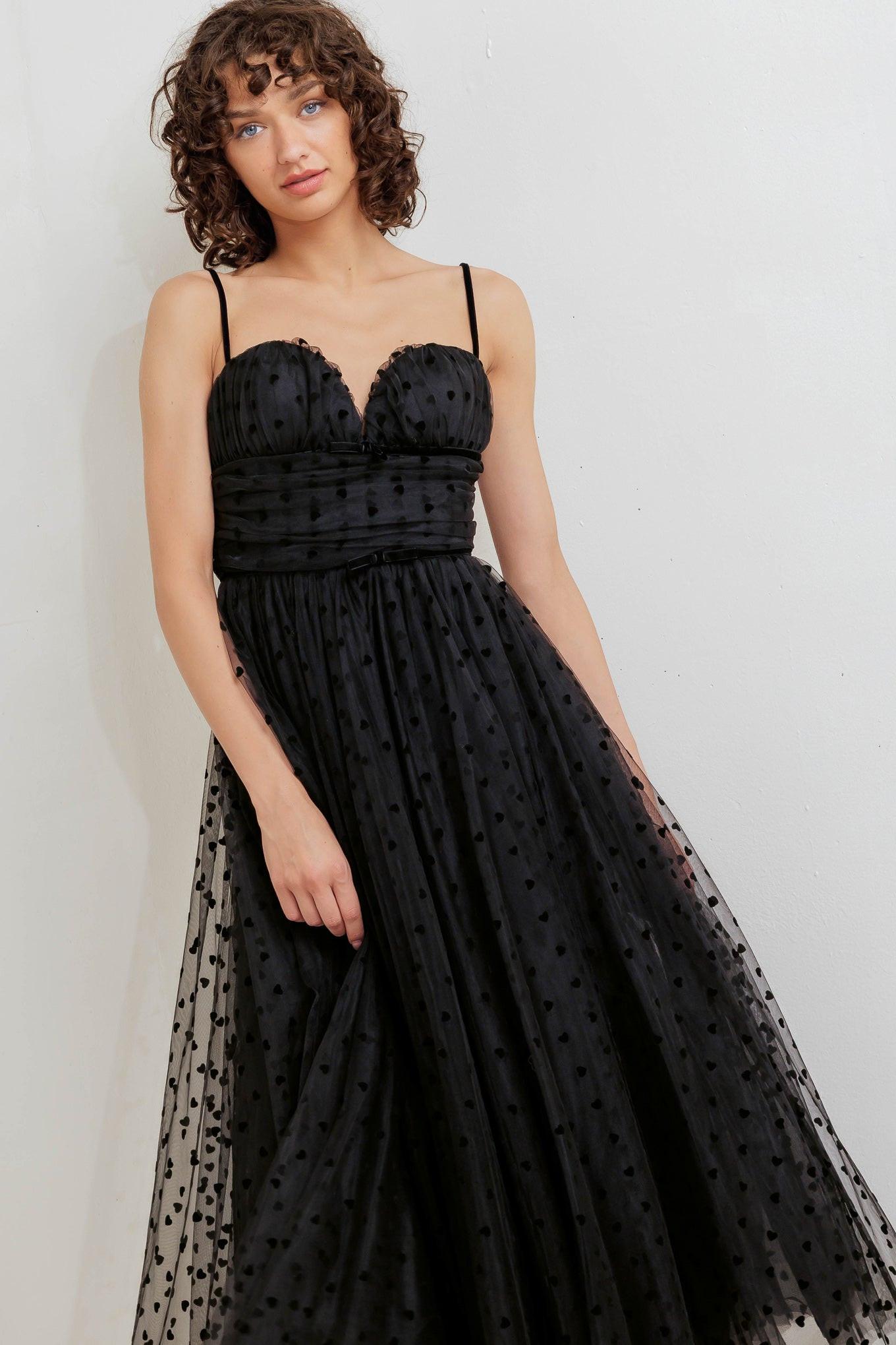 tutu midi dress Milla Women's Ruffled Tulle Midi Dress