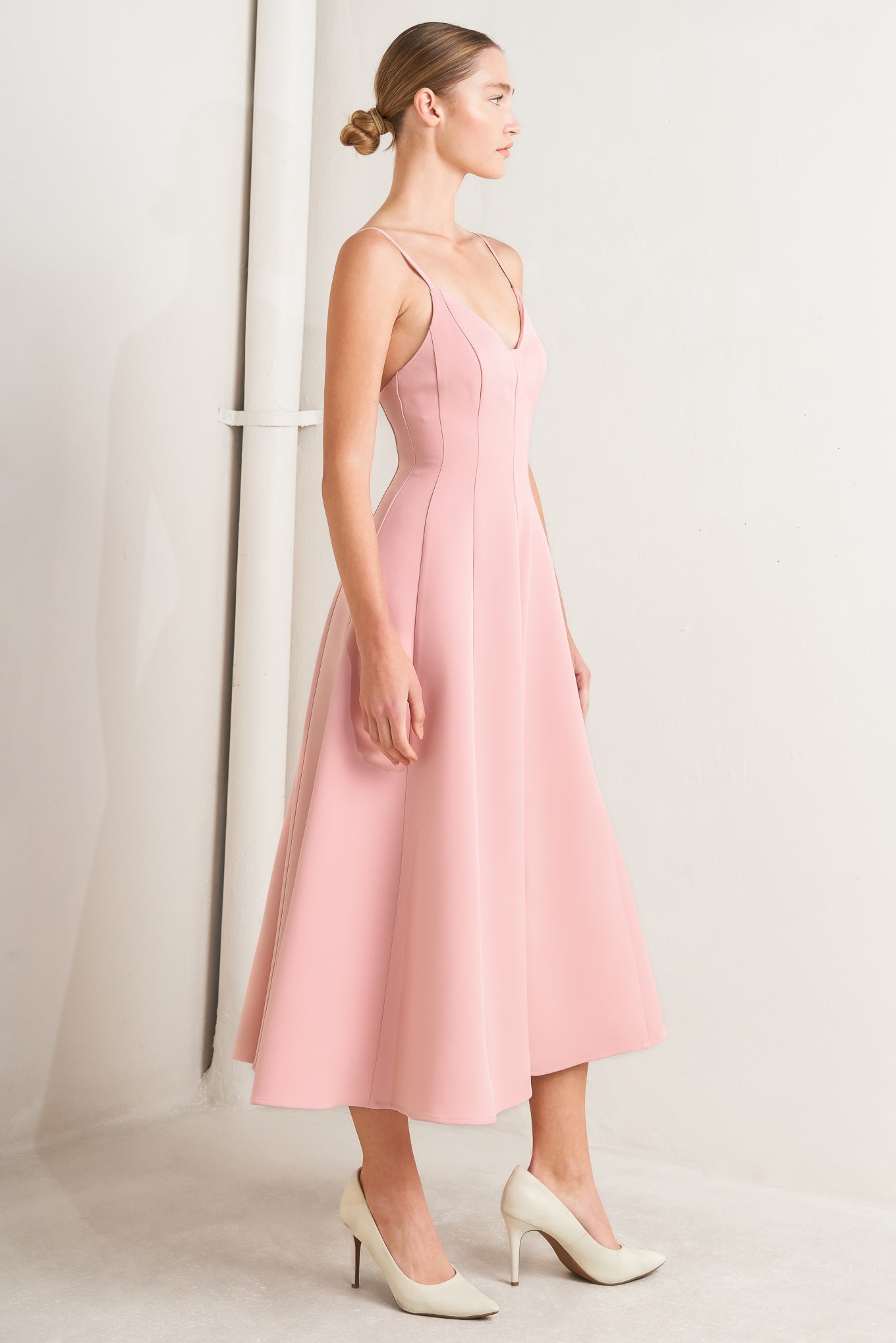 PURE INTENTION WOVEN MIDI DRESS - Flying Tomato - DRESSES - Freemarket