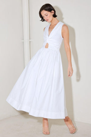 ANGEL VEIL WHITE MIDI DRESS - Flying Tomato - DRESSES - Freemarket