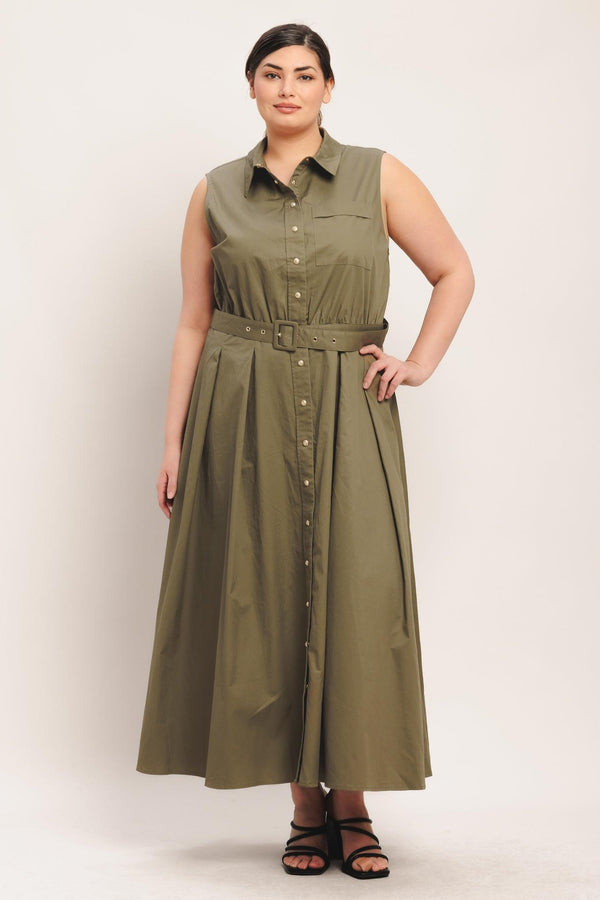 SIMPLY UNSTOPPABLE WOVEN MIDI DRESS - Flying Tomato - DRESSES - Freemarket