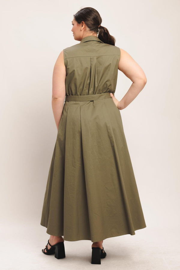 SIMPLY UNSTOPPABLE WOVEN MIDI DRESS - Flying Tomato - DRESSES - Freemarket