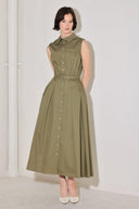 SIMPLY UNSTOPPABLE WOVEN MIDI DRESS - Flying Tomato - DRESSES - Freemarket