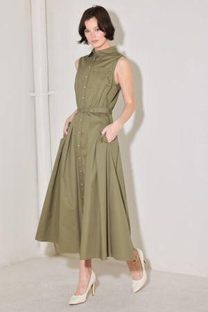 SIMPLY UNSTOPPABLE WOVEN MIDI DRESS - Flying Tomato - DRESSES - Freemarket