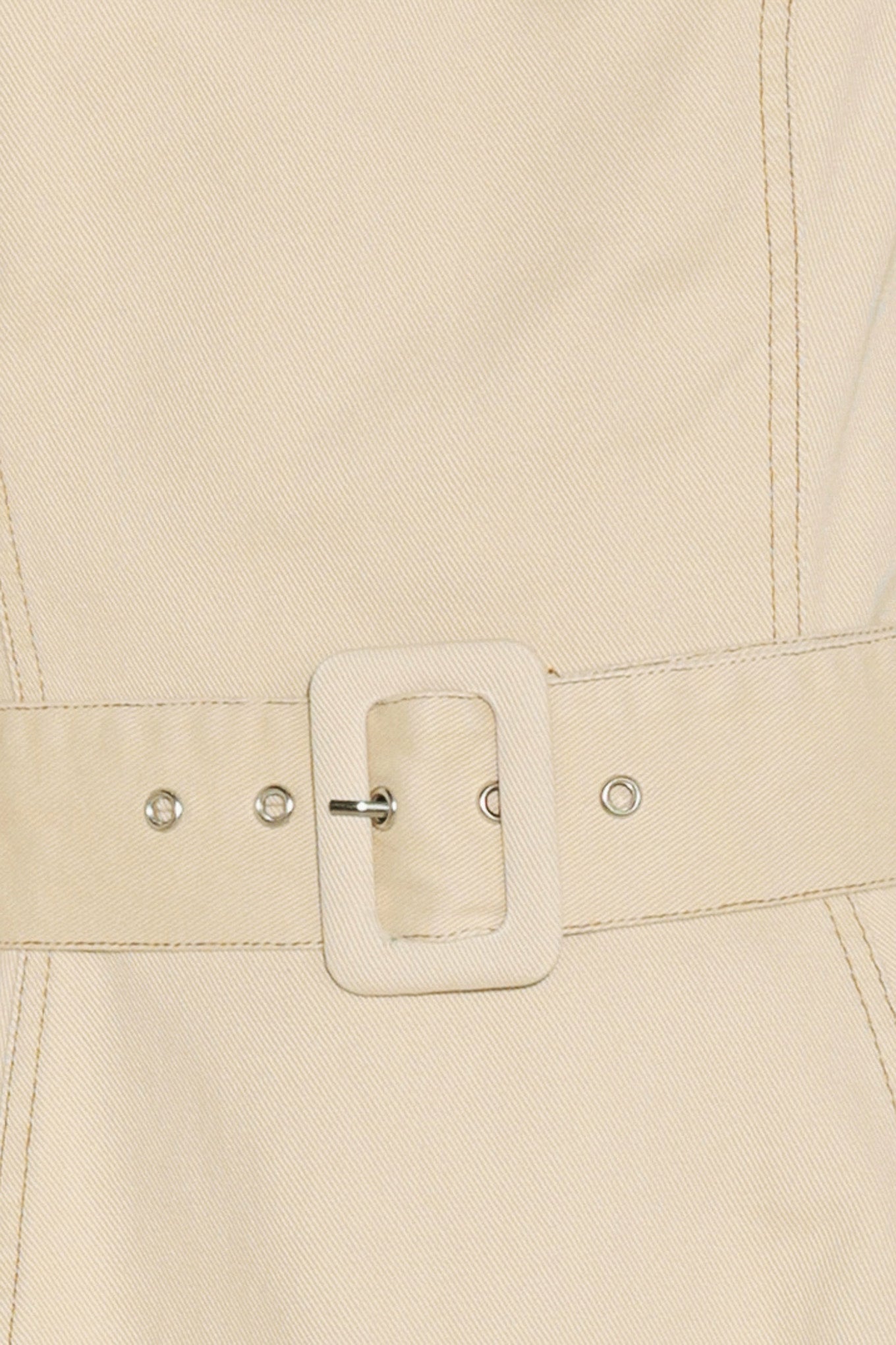 ELEVATED NEUTRAL WOVEN MIDI DRESS