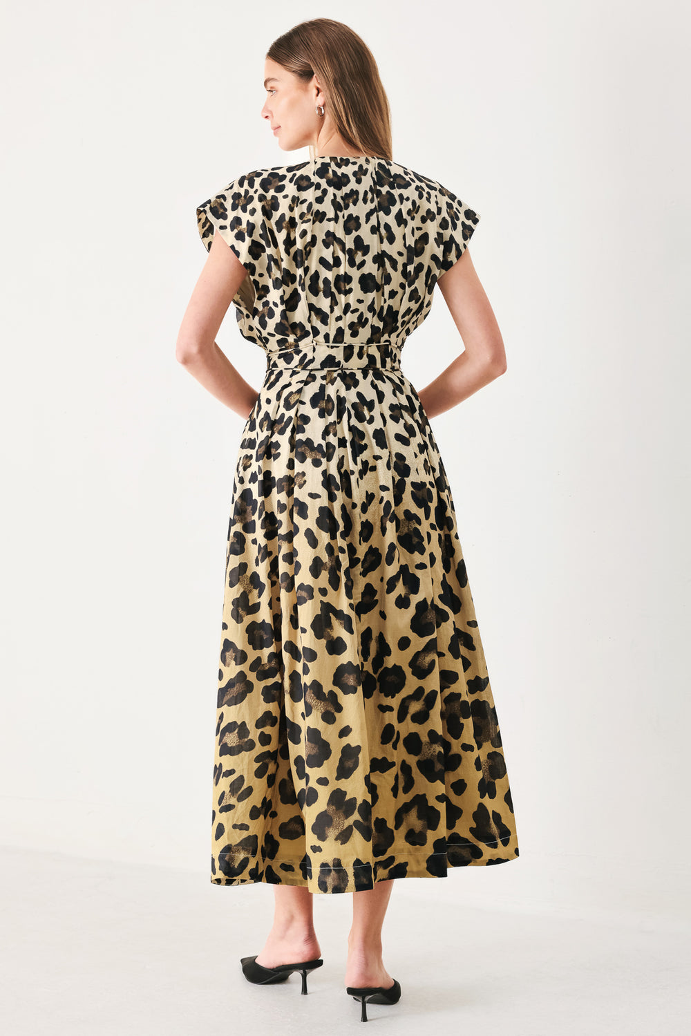 [PREORDER] WILD MUSE WOVEN MIDI DRESS.